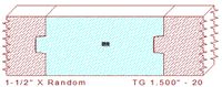 Tongue & Groove 1-1/2" - 20 Tongue & Groove 1-1/2" - 20
