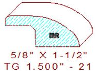 Flooring Reducer 1-1/2" - 21 Flooring Reducer 1-1/2" - 21
