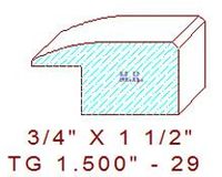 Flooring Reducer 1-1/2" - 29