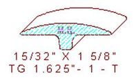 Flooring Transition Piece 1-5/8" - 1