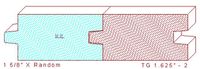 Tongue & Groove 1-5/8" - 2 Tongue & Groove 1-5/8" - 2