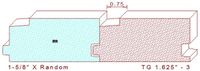 Tongue & Groove 1-5/8" - 3 Tongue & Groove 1-5/8" - 3