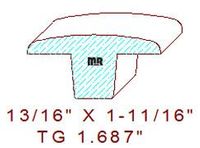 Flooring Transition Piece 1-11/16" Flooring Transition Piece 1-11/16"