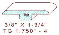 Flooring Transition Piece 1-3/4" - 4