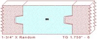 Tongue & Groove 1-3/4" - 6 Tongue & Groove 1-3/4" - 6