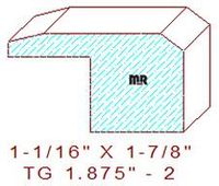 Flooring Transition Piece 1-7/8" - 2 Flooring Transition Piece 1-7/8" - 2