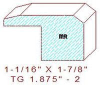 Flooring Transition Piece 1-7/8" - 2