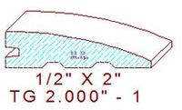 Flooring Reducer 2" - 1 Flooring Reducer 2" - 1