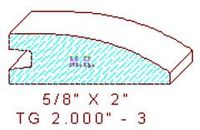Flooring Reducer 2" - 3 Flooring Reducer 2" - 3