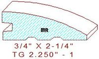 Flooring Reducer 2-1/4" - 1