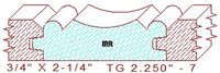 Tongue & Groove 2-1/4" - 7