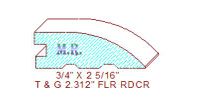 Flooring Reducer 2-5/16" Flooring Reducer 2-5/16"