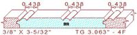 Tongue & Groove 3-1/16" - 4 Tongue & Groove 3-1/16" - 4
