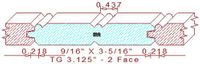 Tongue & Groove 3-1/8" - 2 Tongue & Groove 3-1/8" - 2