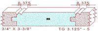 Tongue & Groove 3-1/8" - 5 Tongue & Groove 3-1/8" - 5