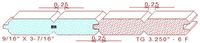 Tongue & Groove 3-1/4" - 6 Tongue & Groove 3-1/4" - 6