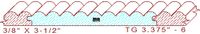 Tongue & Groove 3-3/8" - 6 Tongue & Groove 3-3/8" - 6
