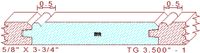 Tongue & Groove 3-1/2" - 1 Tongue & Groove 3-1/2" - 1