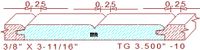Tongue & Groove 3-1/2" - 10 Tongue & Groove 3-1/2" - 10