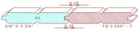 Tongue & Groove 3-1/2" - 7 Tongue & Groove 3-1/2" - 7