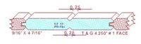 Tongue & Groove 4-1/4" - 1 Tongue & Groove 4-1/4" - 1