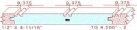 Tongue & Groove 4-1/2" - 2 Tongue & Groove 4-1/2" - 2