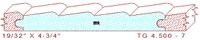 Tongue & Groove 4-1/2" - 7 Tongue & Groove 4-1/2" - 7