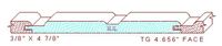 Tongue & Groove 4-21/32" Tongue & Groove 4-21/32"