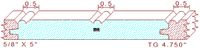Tongue & Groove 4-3/4" Tongue & Groove 4-3/4"