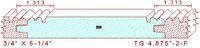 Tongue & Groove 4-7/8" - 2 Tongue & Groove 4-7/8" - 2
