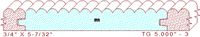 Tongue & Groove 5" - 3 Tongue & Groove 5" - 3