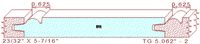 WP-10 Tongue & Groove 5-1/16" - 2 WP-10 Tongue & Groove 5-1/16" - 2