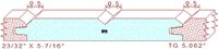 WP-18 Tongue & Groove 5-1/16" WP-18 Tongue & Groove 5-1/16"