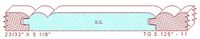 Tongue & Groove 5-1/8" - 11 Tongue & Groove 5-1/8" - 11