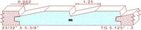 Tongue & Groove 5-1/8" - 3 (WP-103)