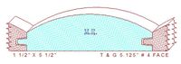 Tongue & Groove 5-1/8" - 4 Tongue & Groove 5-1/8" - 4
