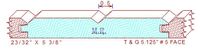 Tongue & Groove 5-1/8" - 5