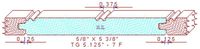 Tongue & Groove 5-1/8" - 7 Tongue & Groove 5-1/8" - 7