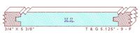 Tongue & Groove 5-1/8" - 9 Tongue & Groove 5-1/8" - 9