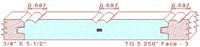 Tongue & Groove 5-1/4" - 3 Tongue & Groove 5-1/4" - 3