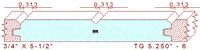 Tongue & Groove 5-1/4" - 6
