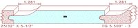 Tongue & Groove 5-1/2" - 3 Tongue & Groove 5-1/2" - 3