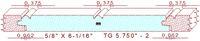 Tongue & Groove 5-3/4" - 2 Tongue & Groove 5-3/4" - 2