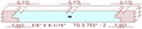 Tongue & Groove 5-3/4" - 2