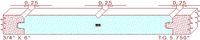 Tongue & Groove 5-3/4" Tongue & Groove 5-3/4"