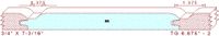 Tongue & Groove 6-7/8" - 2 Tongue & Groove 6-7/8" - 2
