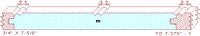 Tongue & Groove 7-3/8" - 1 Tongue & Groove 7-3/8" - 1