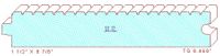 Tongue & Groove 8-15/32" Tongue & Groove 8-15/32"