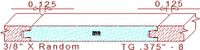 Tongue & Groove 3/8" - 8 Tongue & Groove 3/8" - 8