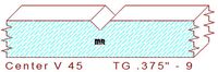 Tongue & Groove 3/8" - 9 Tongue & Groove 3/8" - 9